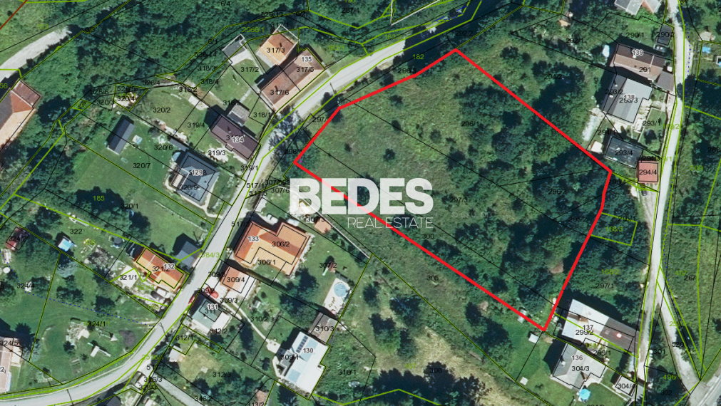 BEDES  - pozemok určený na výstavbu IBV, 4761m2, Handlová – Nová Lehota