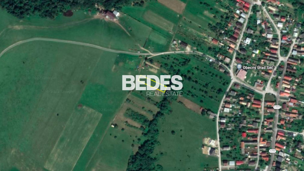 BEDES | Pozemok vhodný na výstavbu chaty alebo rekreačneho domu v Seči