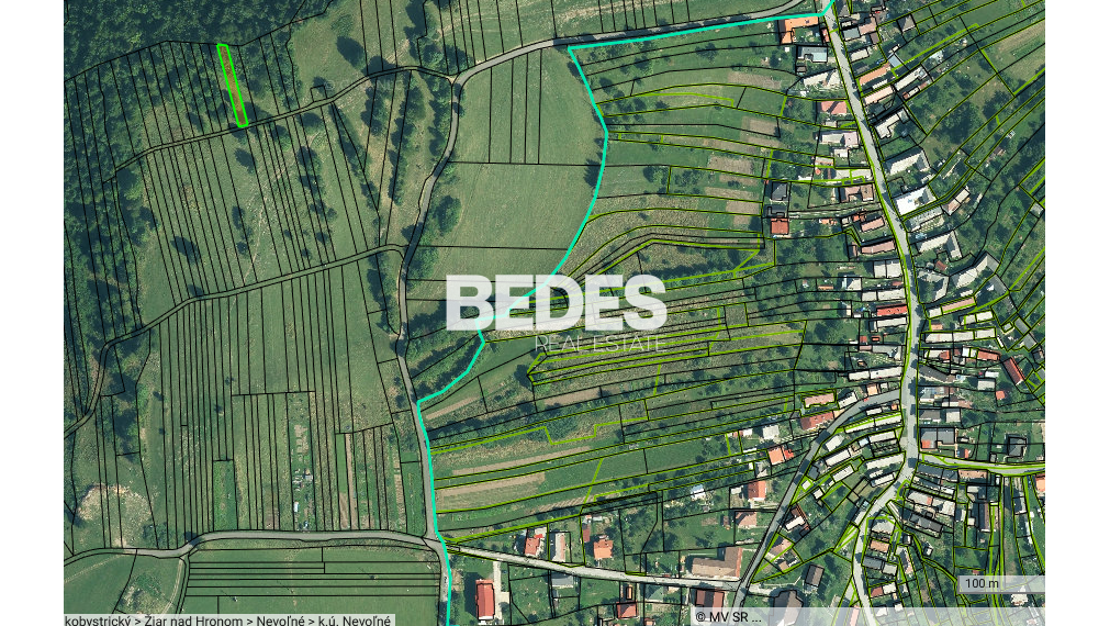 BEDES |  Predaj slnečné pozemky , v katastrálnom území obce Nevoľné