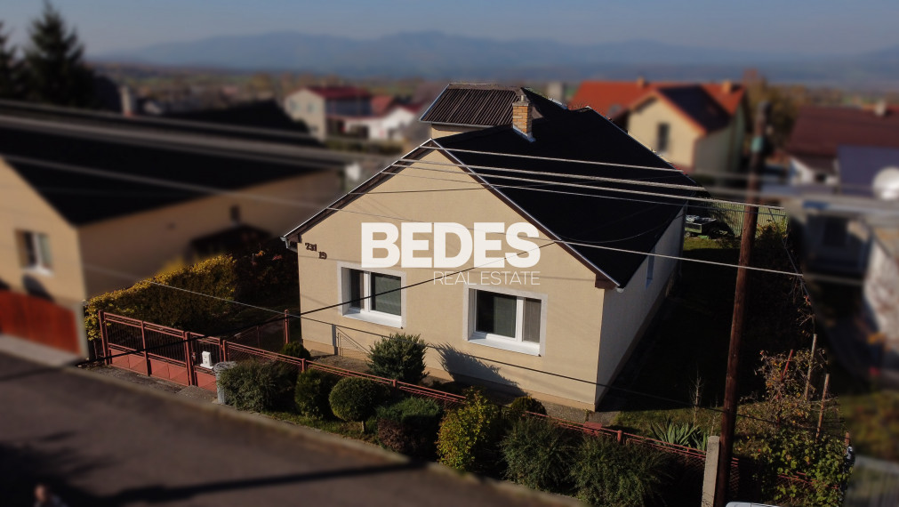 BEDES | 3 izbový rodinný dom, Lehota pod Vtáčnikom