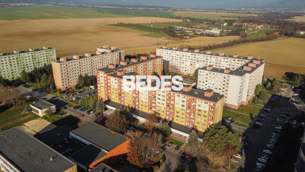 BEDES | Zariadený 3 izbový byt po rekonštrukcii, loggia