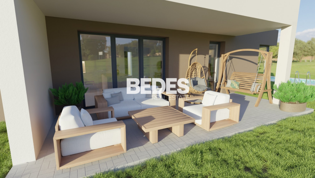 BEDES | novostavba 182m2, pozemok 659m2, 3x terasa, 1x garáž