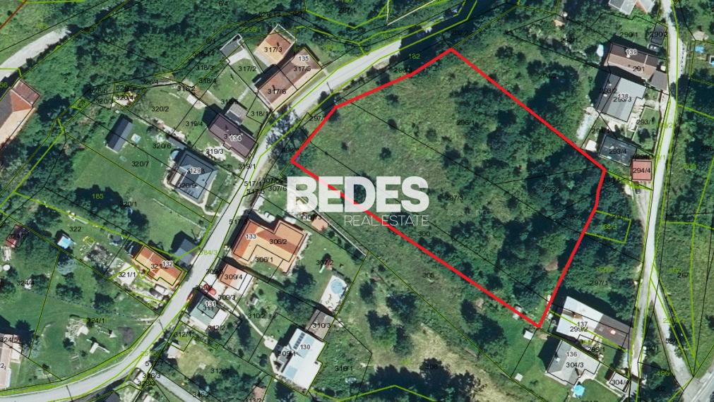 BEDES | pozemok pre výstavbu RD, 696m2, Handlová – N. Lehota