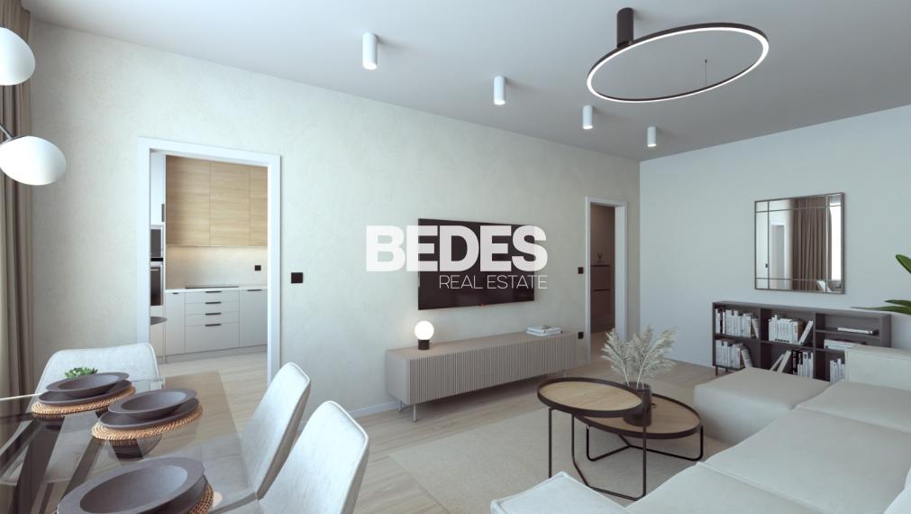BEDES | dizajnový veľkometrážny 3 izb., 80m2 + loggia, Sever