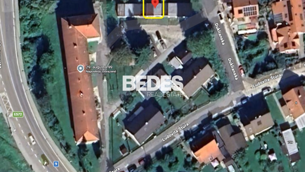 BEDES | Murovaná garáž, elektrina, rekonštrukcia, Duklianska