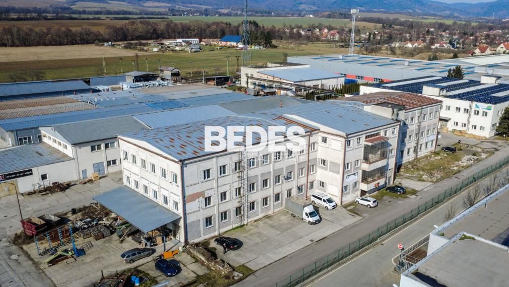 BEDES | Samostatný prevádzkový priestor, 975m², Pravenec