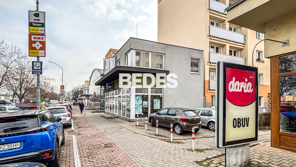 BEDES | Komerčné priestory s vysokou viditeľnosťou na Bojnickej ceste, 50m2
