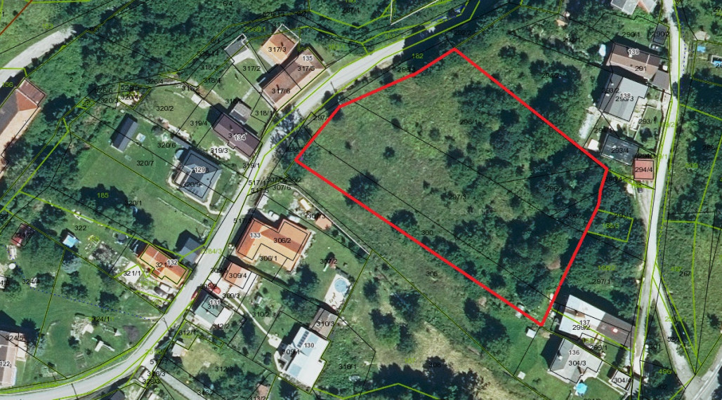 BEDES | pozemok pre výstavbu RD,1188m2, Handlová – N. Lehota
