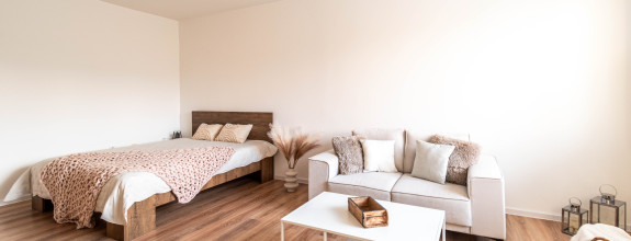 BEDES | Prenájom štýlového 1-izb. bytu, Zapotôčky, Prievidza