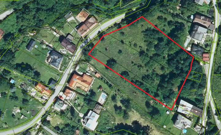BEDES | pozemok pre výstavbu RD, 901m2, Handlová – N. Lehota - fotografia 3