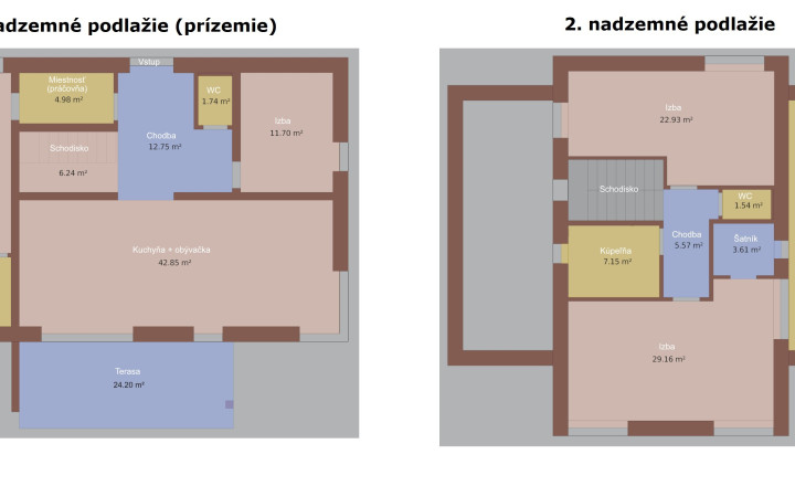Beladice: novostavba domu 182 m², 3 terasy, garáž, 1 h od BA - fotografia 27